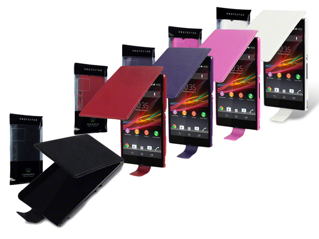 CaseBoutique UltraSlim Topflip Case Hoesje voor Sony Xperia Z