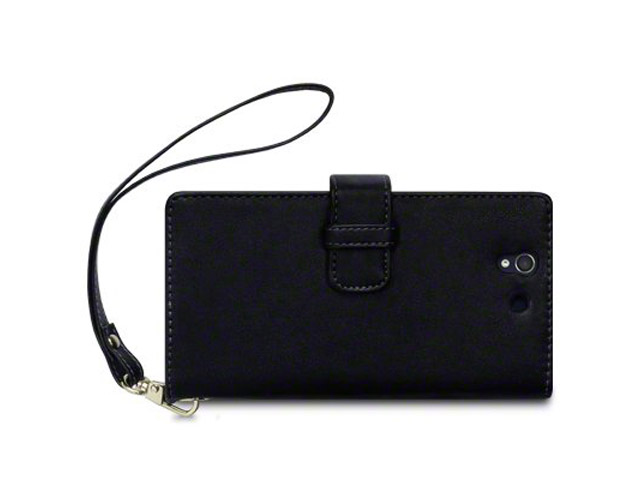 CaseBoutique Wallet Case met Bloemmotief Voering voor Sony Xperia Z