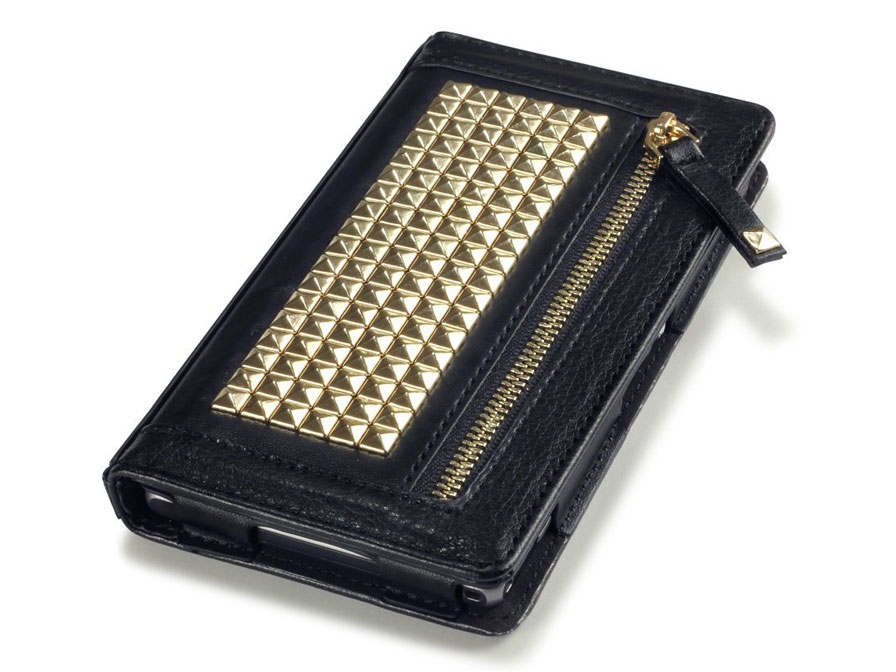 Covert Roxie Studded Wallet Case Hoesje voor Sony Xperia Z1