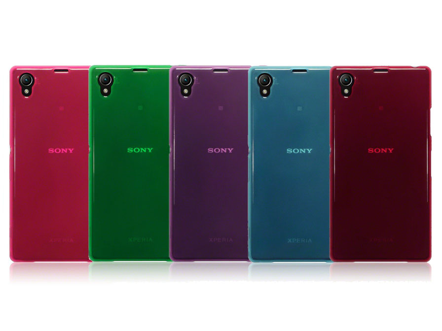 CaseBoutique Clear TPU Skin Case Hoesje voor Sony Xperia Z1