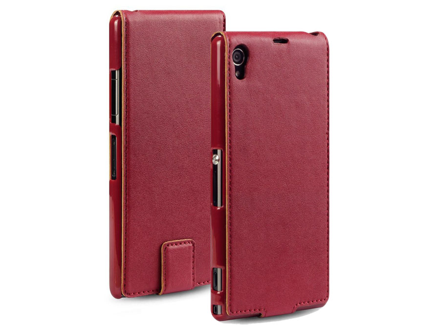 CaseBoutique UltraSlim Topflip Case Hoesje voor Sony Xperia Z1