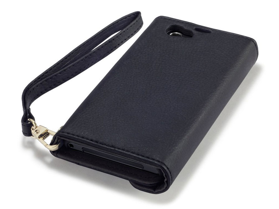 Covert Studded Trifold Wallet - Hoesje voor Sony Xperia Z1 Compact