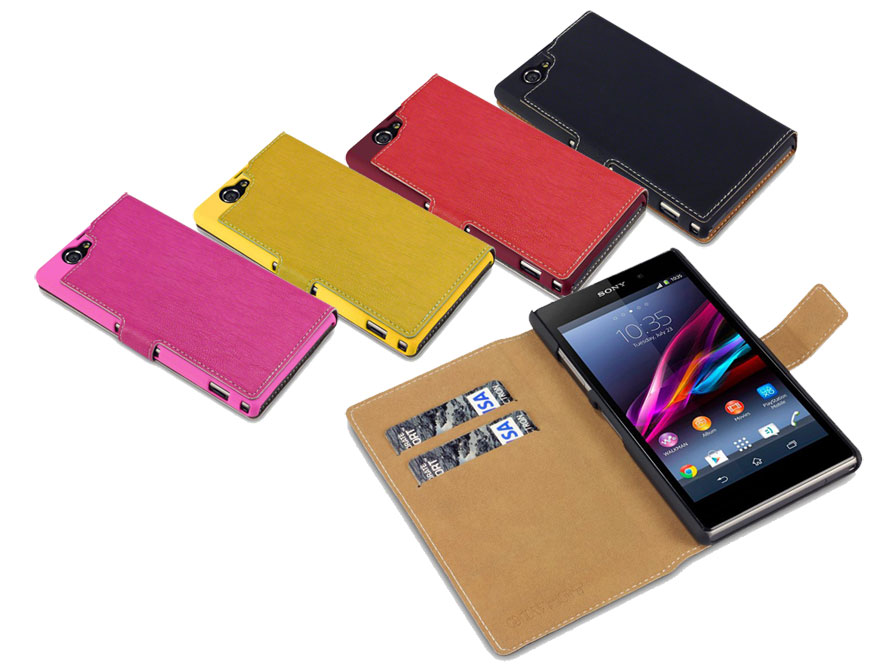 Covert UltraSlim Sideflip Case Hoesje voor Sony Xperia Z1 Compact