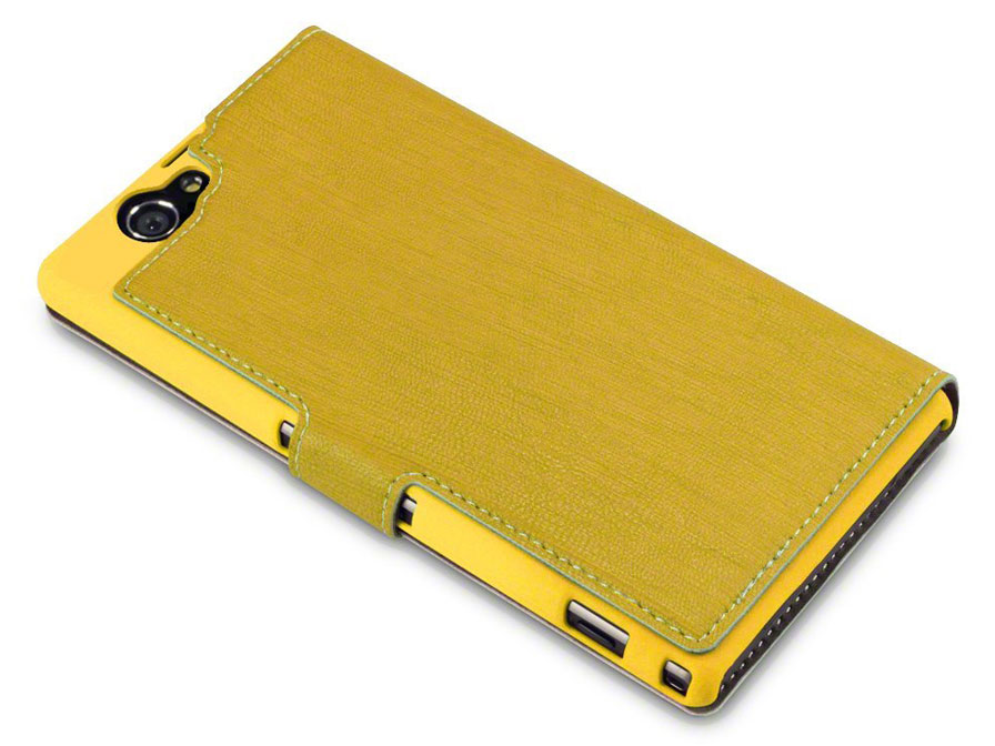 Covert UltraSlim Sideflip Case Hoesje voor Sony Xperia Z1 Compact