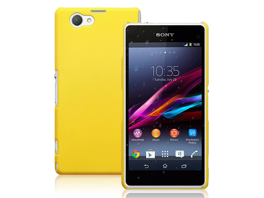 CaseBoutique Frosted Hard Case Hoesje voor Sony Xperia Z1 Compact