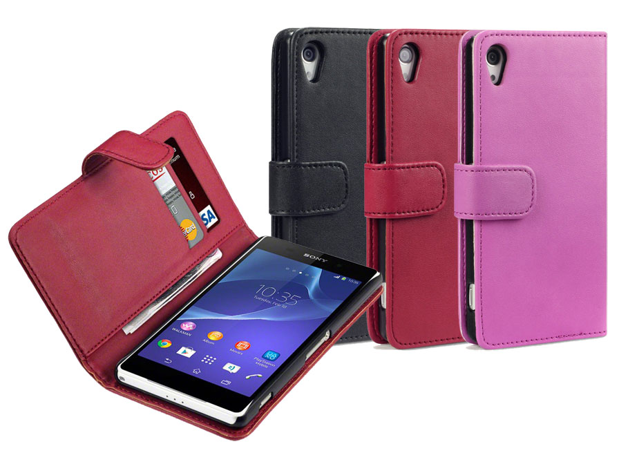 Qubits Wallet Case - Hoesje voor Sony Xperia Z2