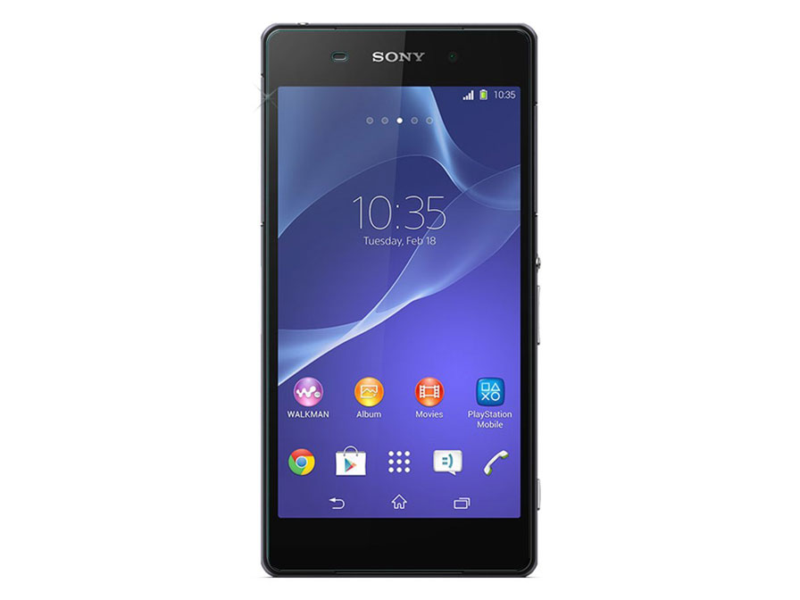 Tempered Glass Screenprotector voor Sony Xperia Z2