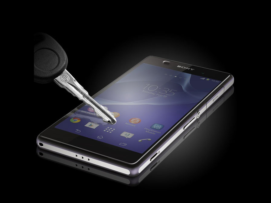 Tempered Glass Screenprotector voor Sony Xperia Z2