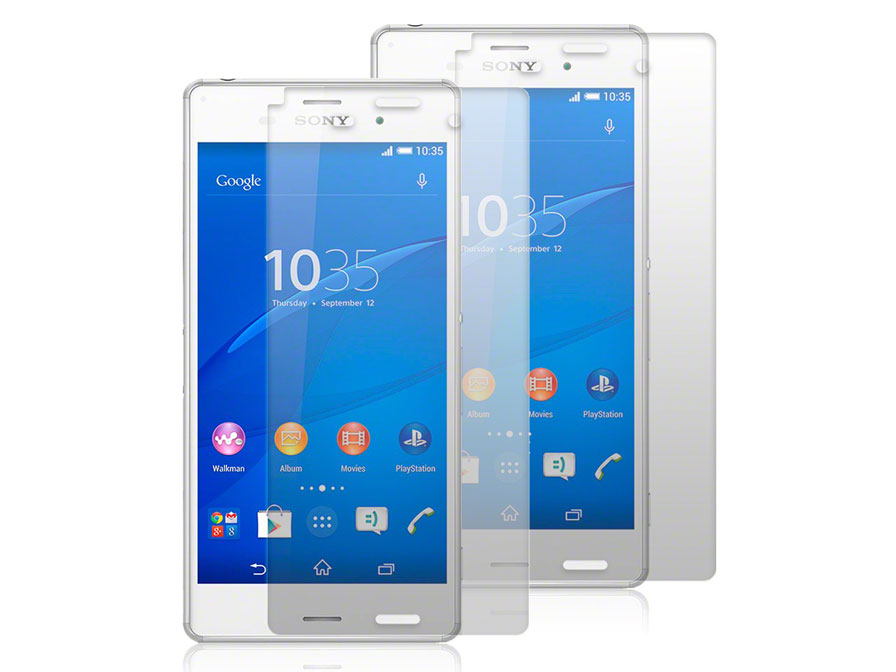 Clear Screenprotector voor Sony Xperia Z3 (2-pack)