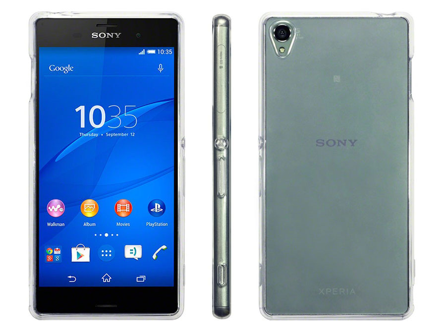 TPU Crystal Case - Doorzichtig Hoesje voor Sony Xperia Z3