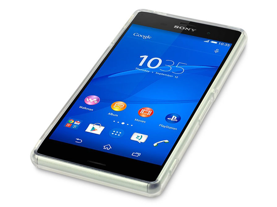 TPU Crystal Case - Doorzichtig Hoesje voor Sony Xperia Z3