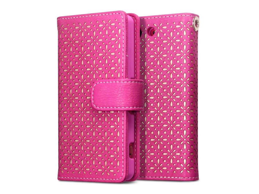 CaseBoutique Gracey Wallet Case - Sony Xperia Z3 Compact Hoesje