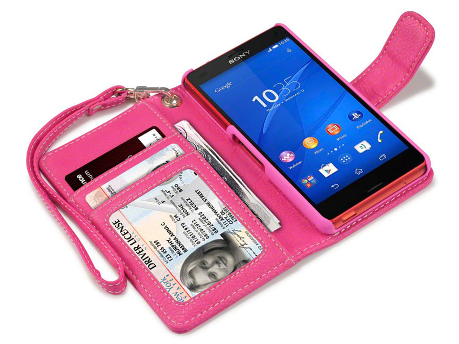 CaseBoutique Gracey Wallet Case - Sony Xperia Z3 Compact Hoesje
