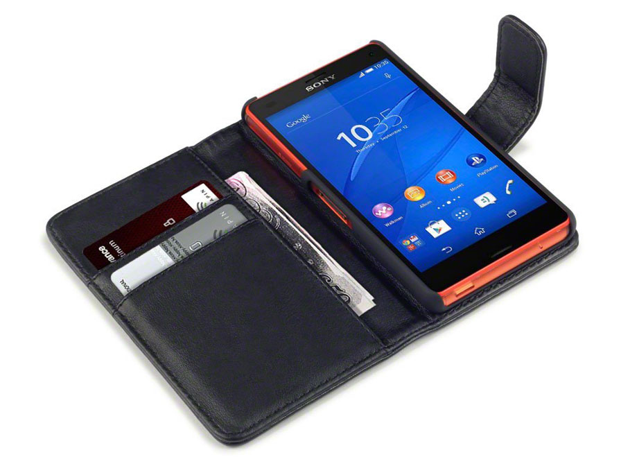 CaseBoutique Leather Wallet Case - Sony Xperia Z3 Compact hoesje