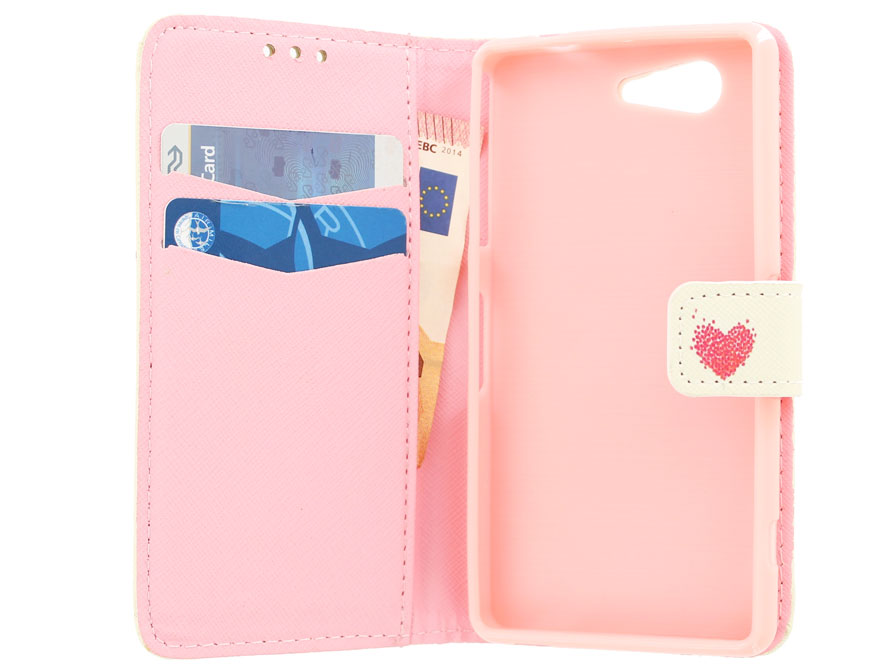 Love Wallet Case - Sony Xperia Z3 Compact hoesje