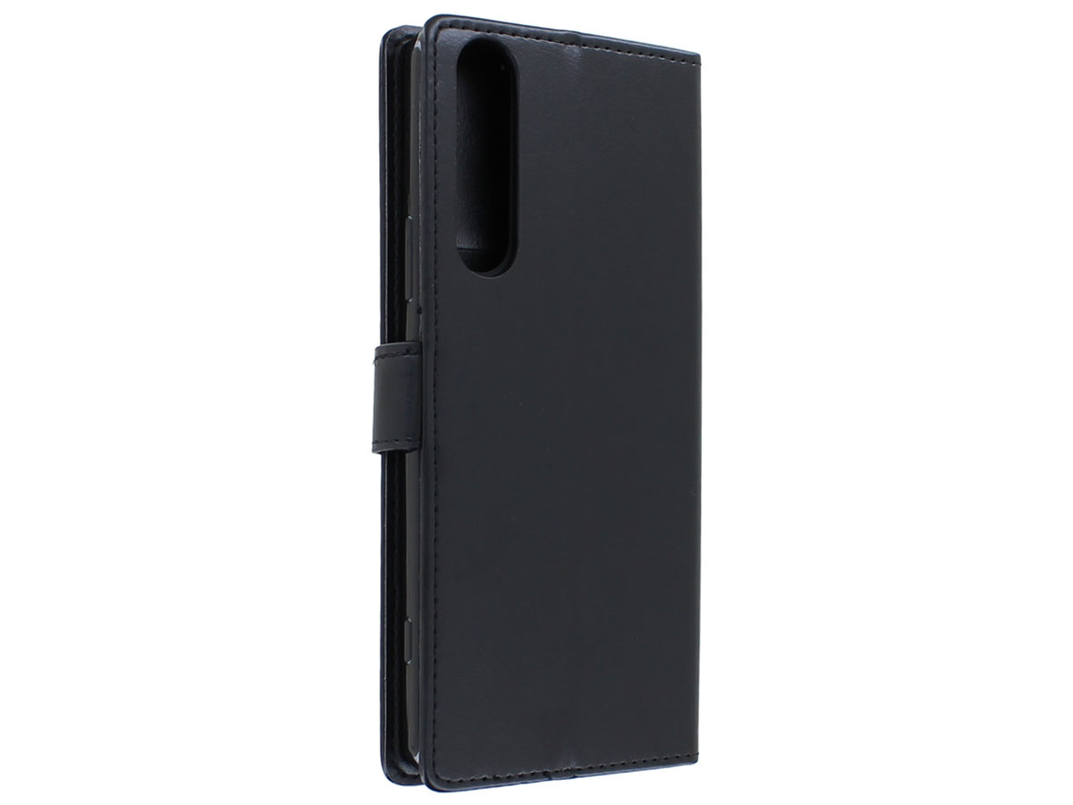 Bookcase Mapje Zwart - Sony Xperia 1 II hoesje