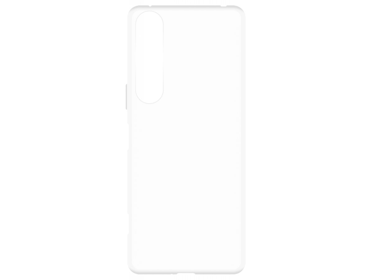 Just in Case Crystal Clear TPU Case - Sony Xperia 1 IV hoesje