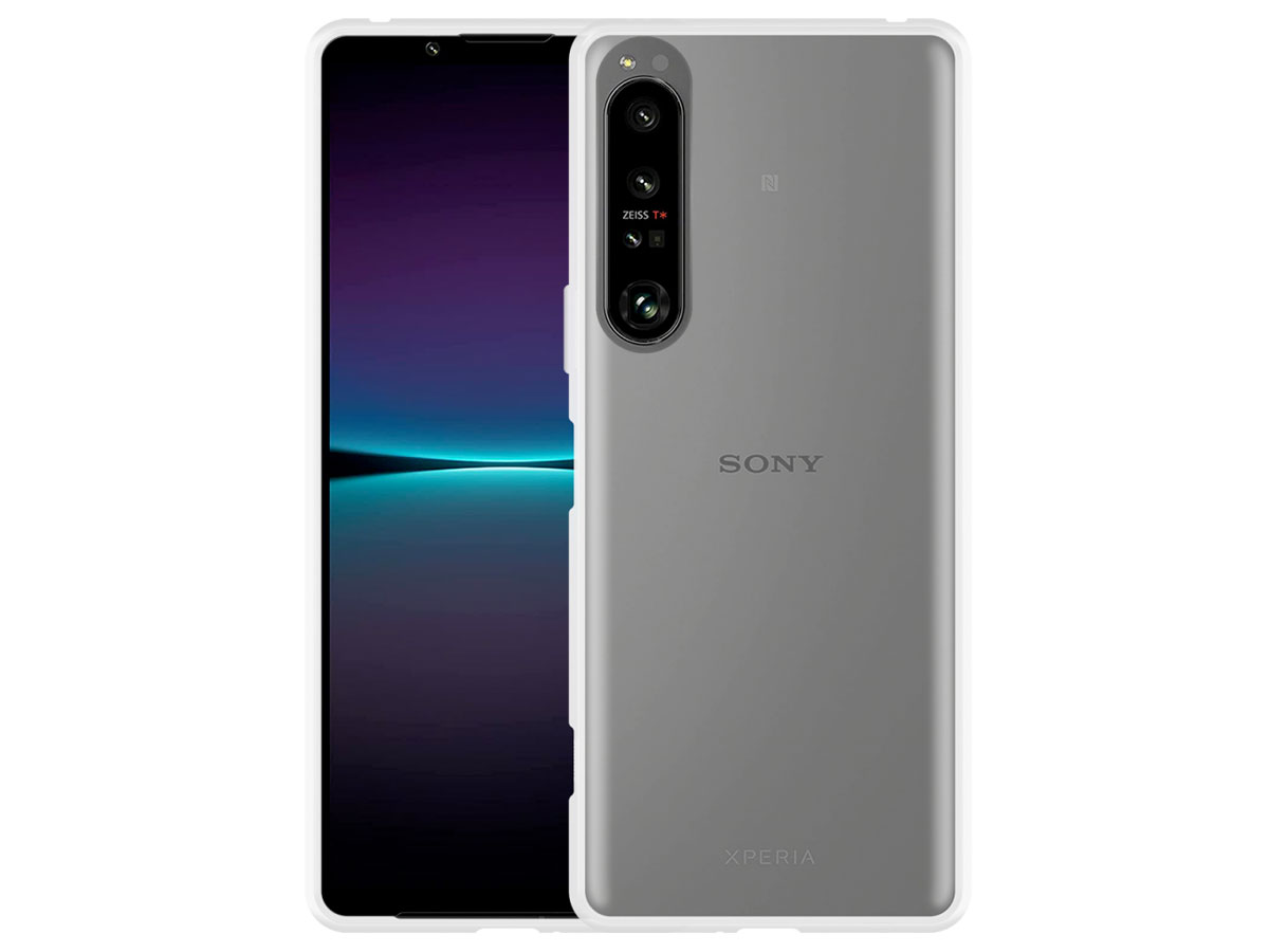 Just in Case Crystal Clear TPU Case - Sony Xperia 1 IV hoesje