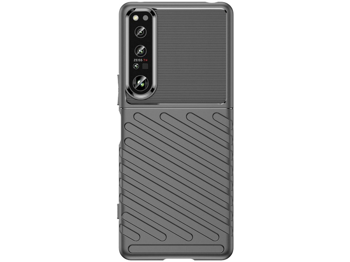 Just in Case TPU Rugged Grip Case - Sony Xperia 1 IV hoesje