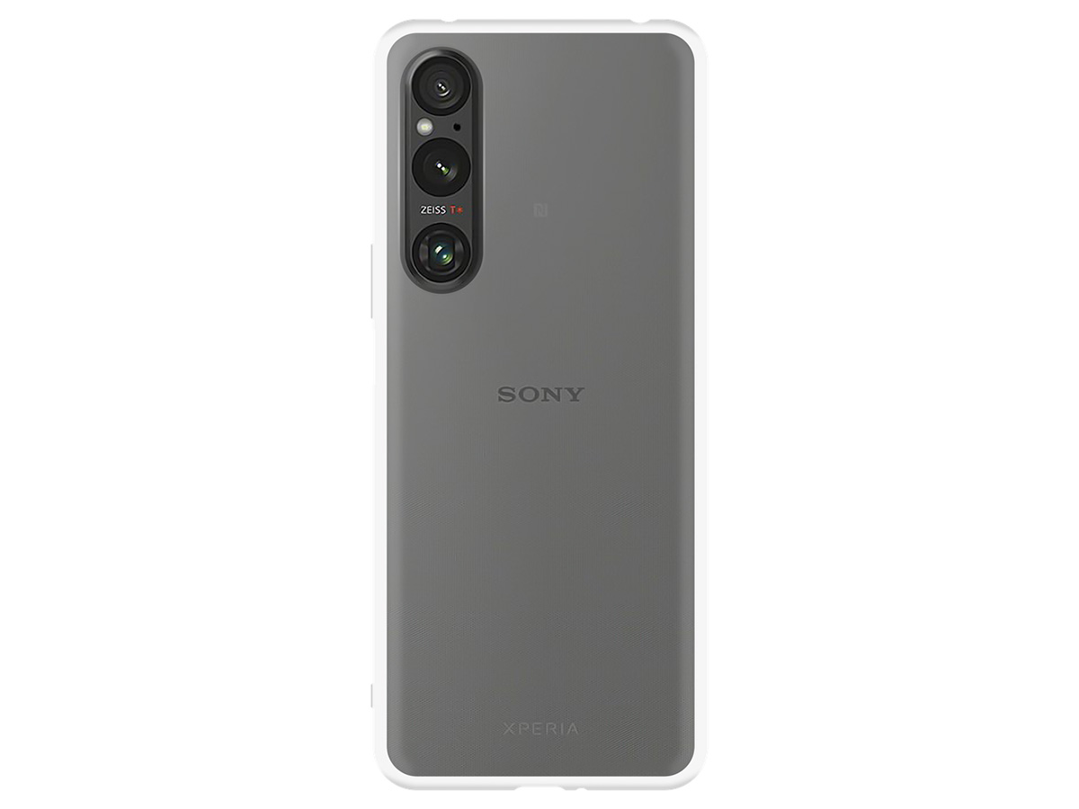 Just in Case TPU Case Doorzichtig - Sony Xperia 1 V hoesje