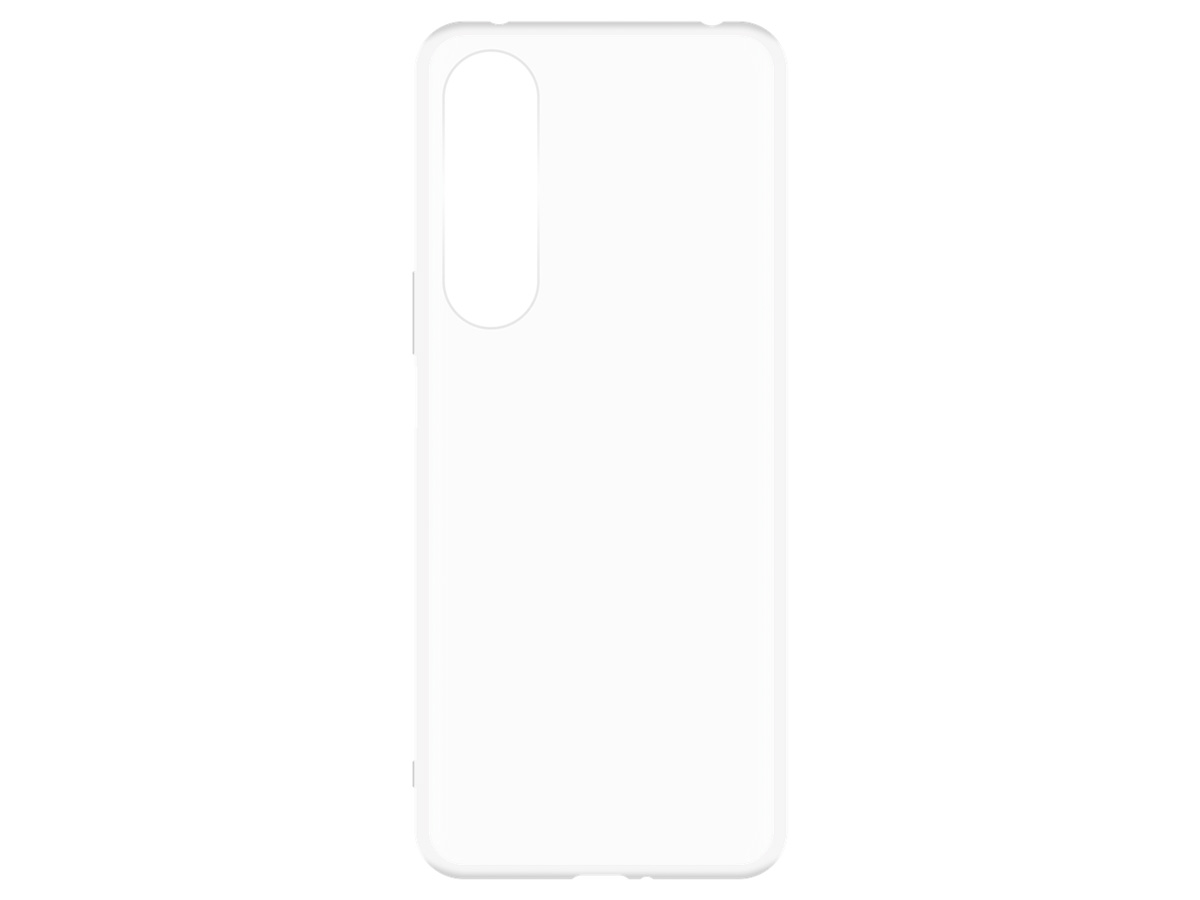 Just in Case TPU Case Doorzichtig - Sony Xperia 1 V hoesje