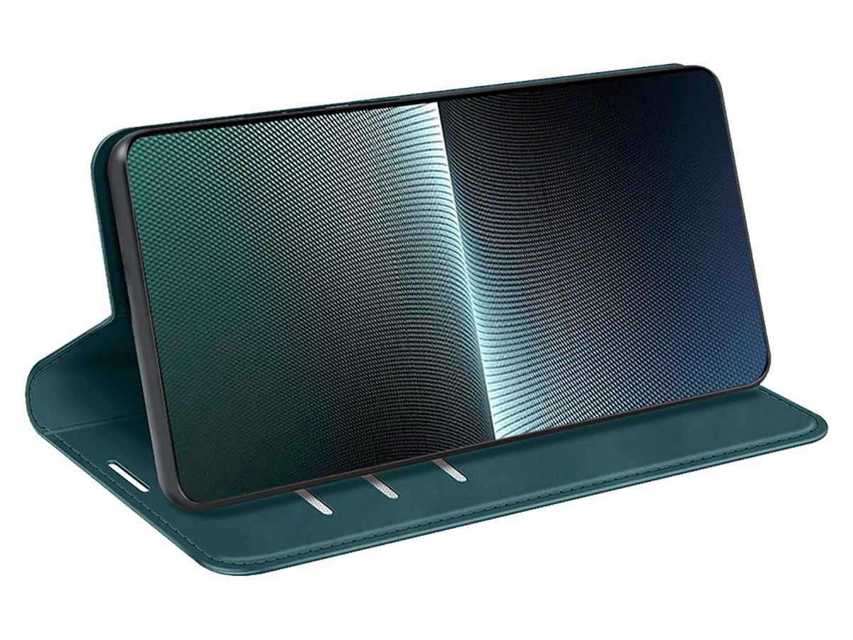 Just in Case Slim Wallet Case Groen - Sony Xperia 1 V hoesje