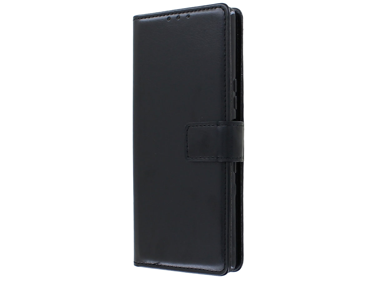 Bookcase Mapje Zwart - Sony Xperia 10 II hoesje