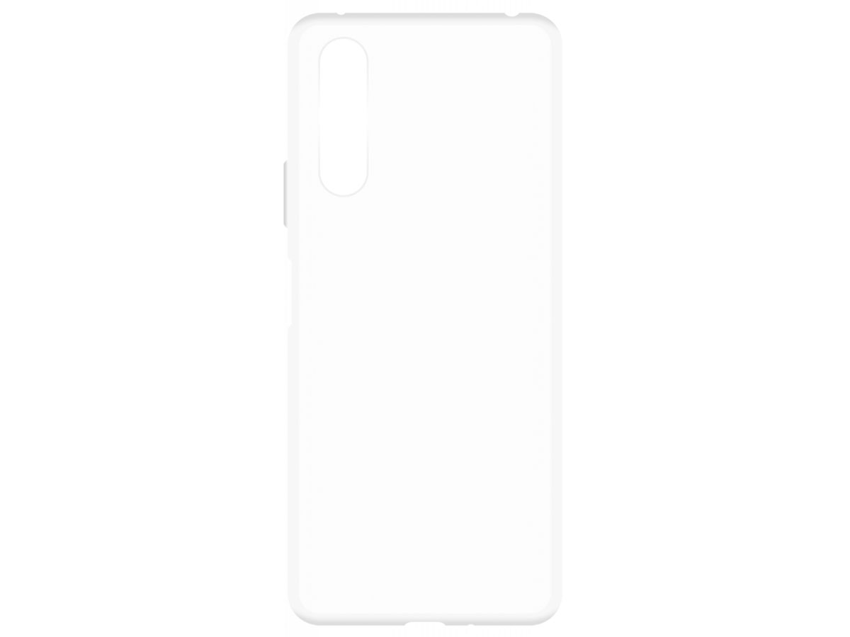 Just in Case Crystal Clear TPU Case - Sony Xperia 10 IV hoesje