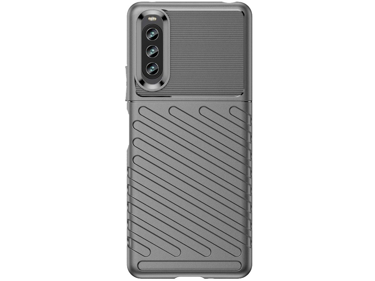 Just in Case TPU Rugged Grip Case - Sony Xperia 10 IV hoesje