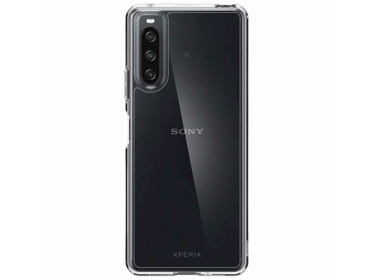 Spigen Ultra Hybrid Crystal Clear Case - Sony Xperia 10 IV hoesje
