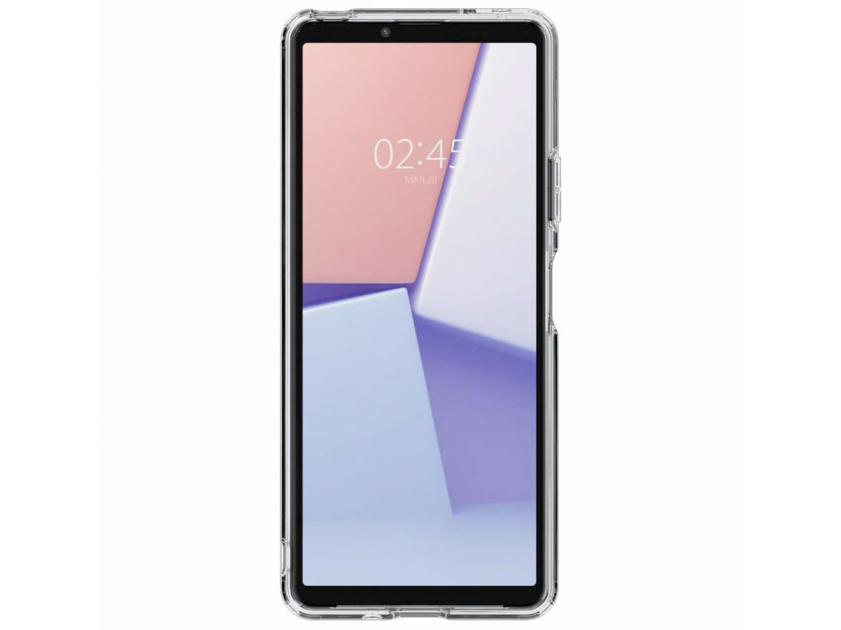 Spigen Ultra Hybrid Crystal Clear Case - Sony Xperia 10 IV hoesje