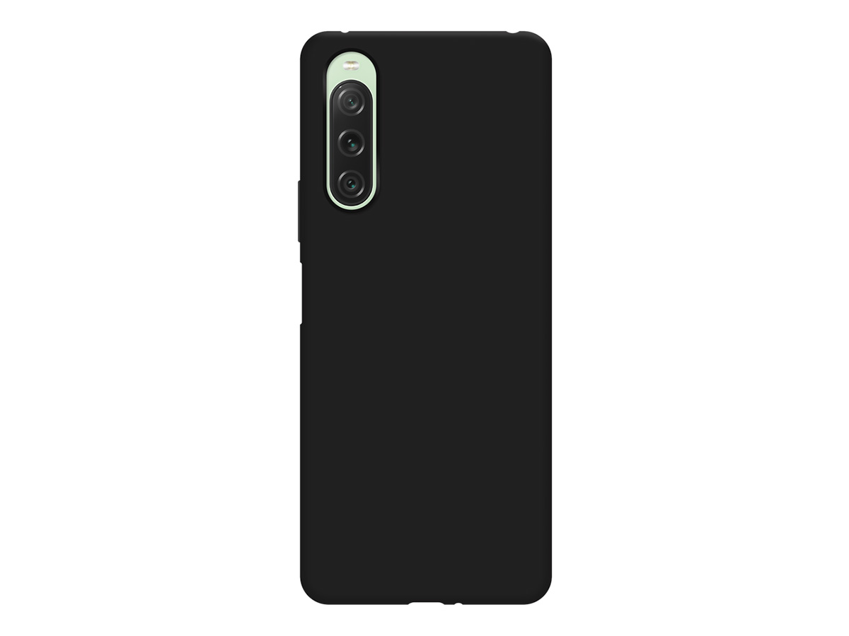 Just in Case TPU Case Zwart - Sony Xperia 10 V hoesje