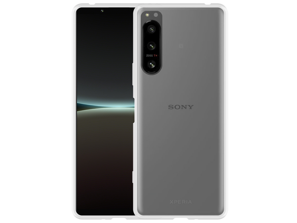 Just in Case Crystal Clear TPU Case - Sony Xperia 5 IV hoesje