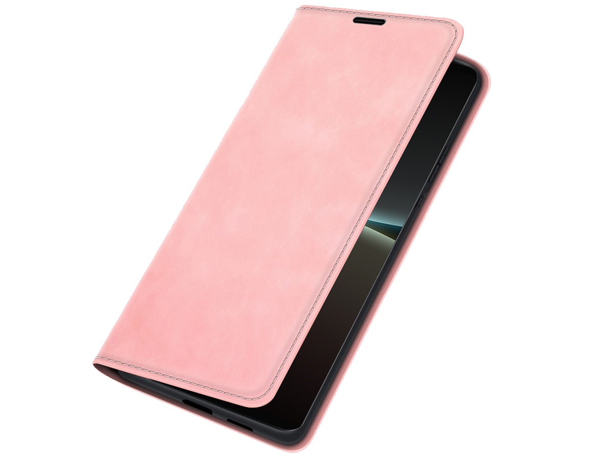 Just in Case Slim Wallet Case Roze - Sony Xperia 5 IV hoesje