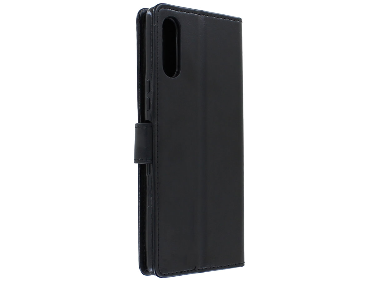 Bookcase Mapje Zwart - Sony Xperia L4 hoesje