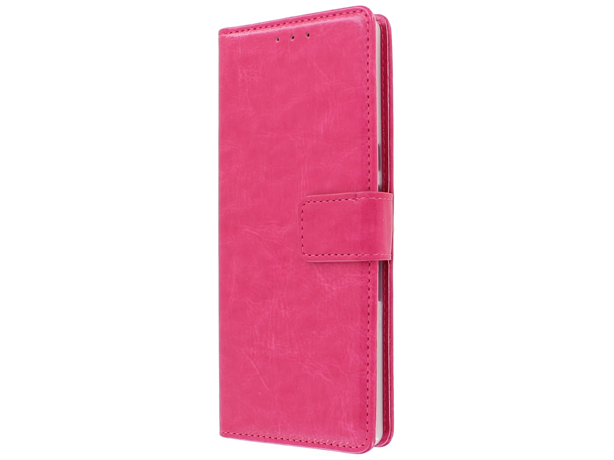 Book Case Mapje Roze - Sony Xperia 10 hoesje