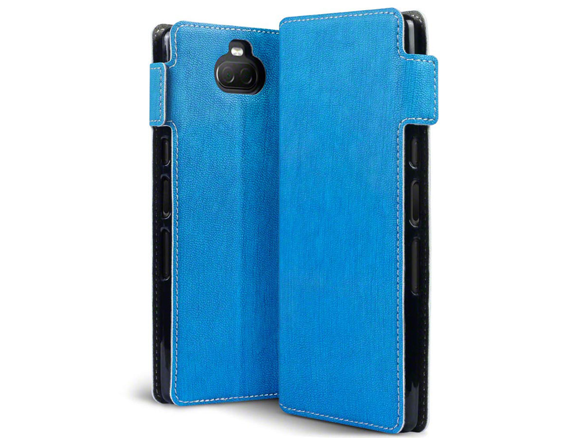 CaseBoutique Slim Wallet Case Blauw - Sony Xperia 10 hoesje