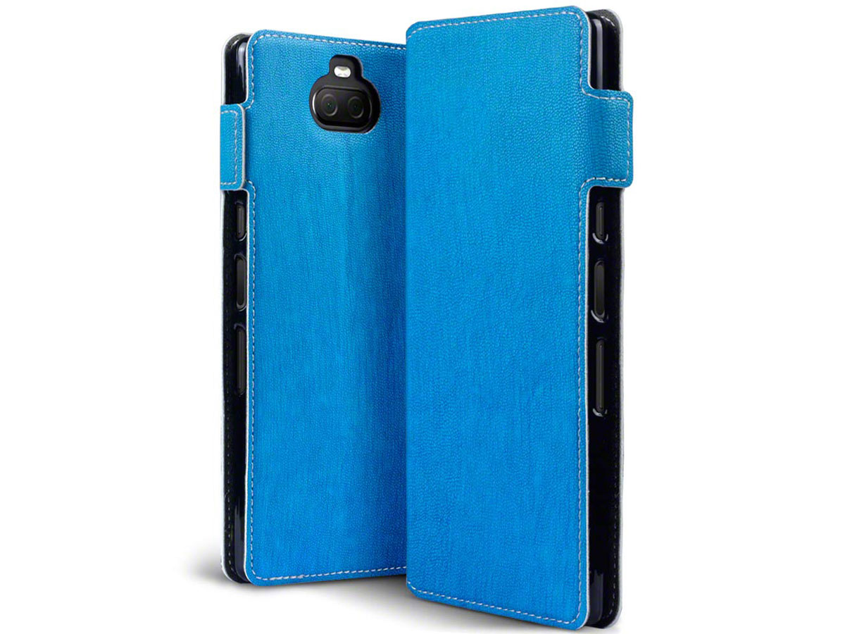 CaseBoutique Slim Wallet Case Blauw - Sony Xperia 10 Plus hoesje