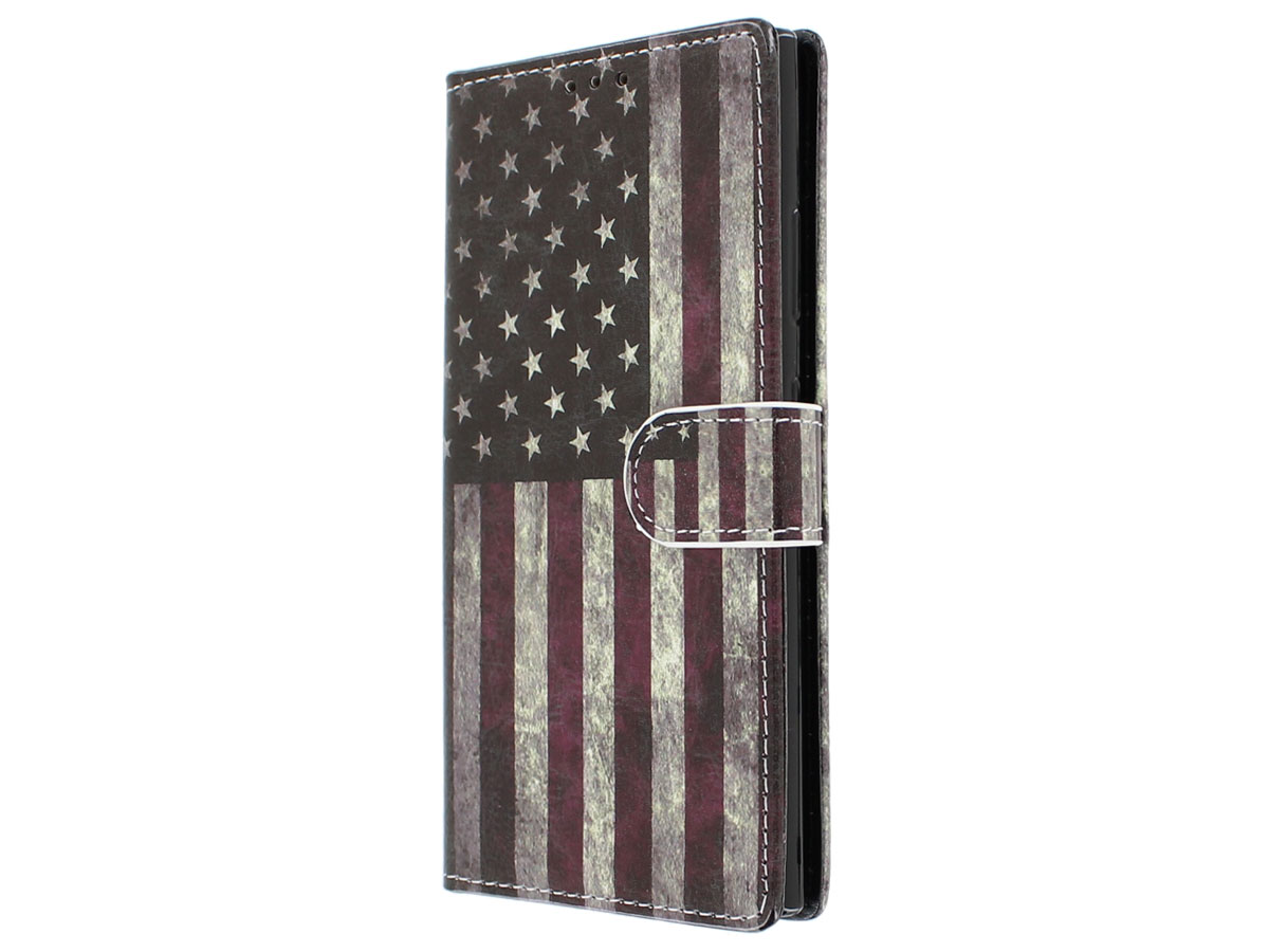 Amerikaanse Vlag Bookcase - Sony Xperia L2 hoesje