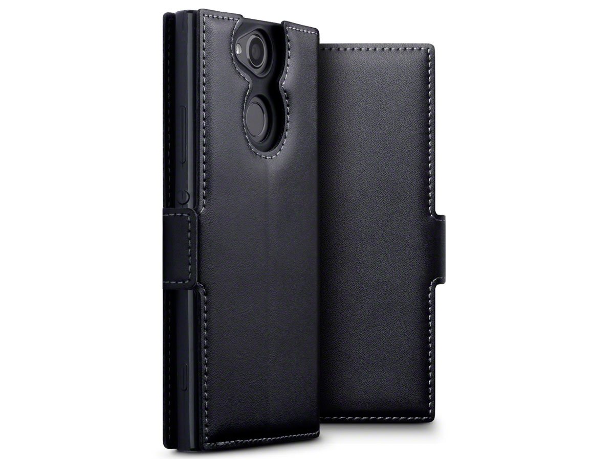 CaseBoutique Slim Wallet Leer - Sony Xperia XA2 hoesje