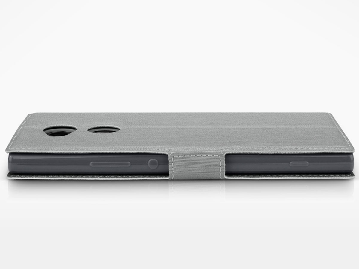 Covert Slim Book Grijs - Sony Xperia XA2 Ultra hoesje