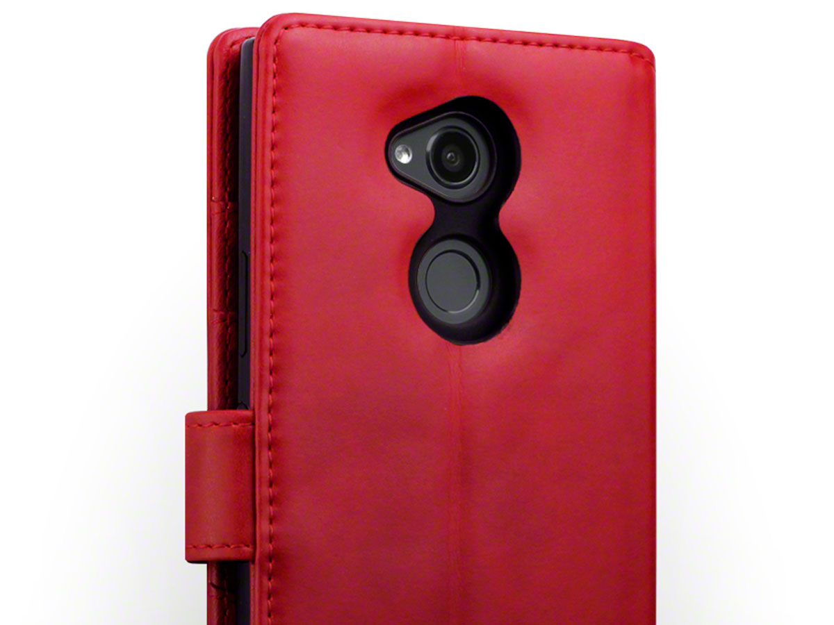 CaseBoutique Book Rood Leer - Sony Xperia XA2 Ultra hoesje