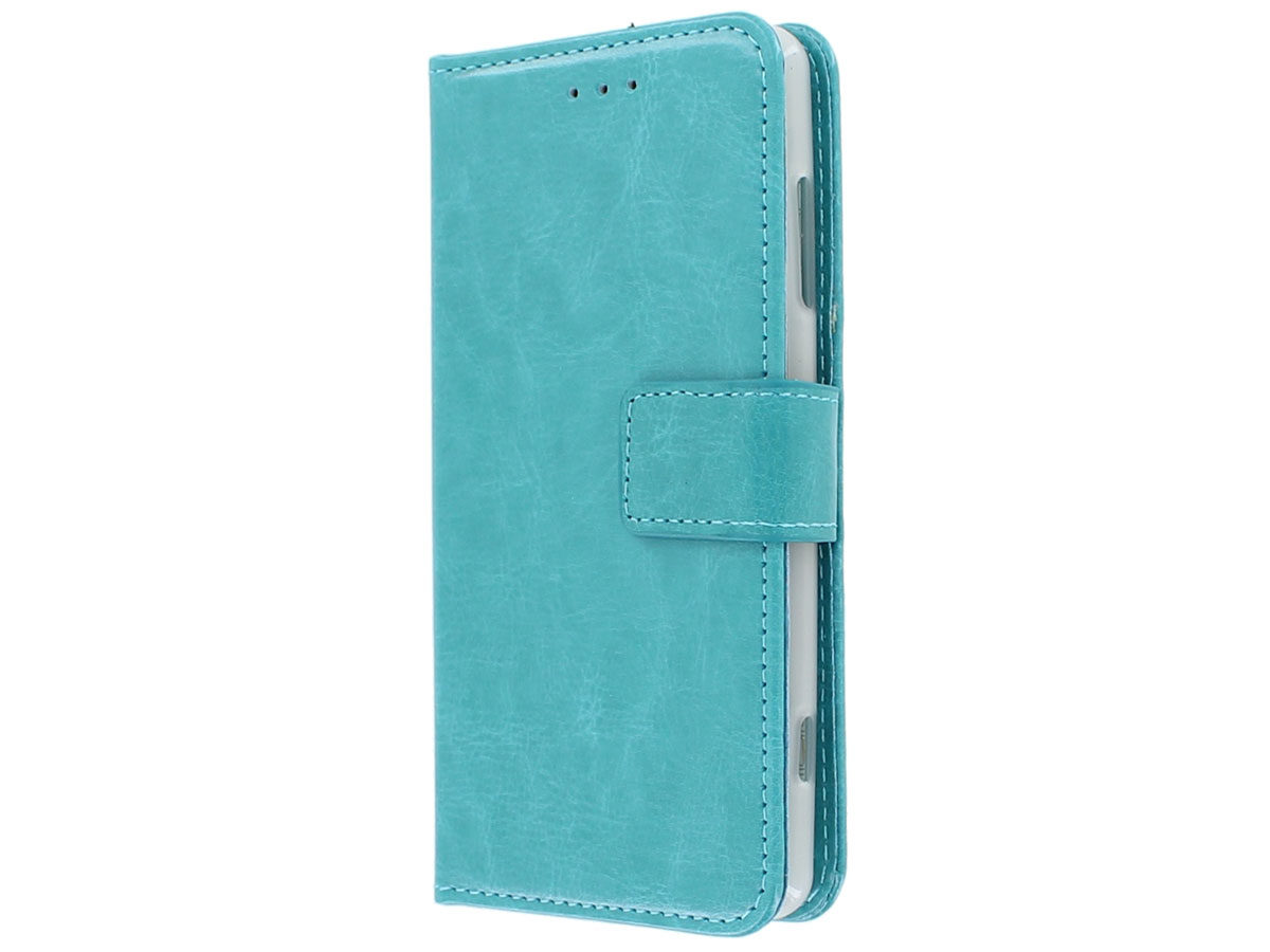 Bookcase Turquoise - Sony Xperia XZ2 Compact hoesje