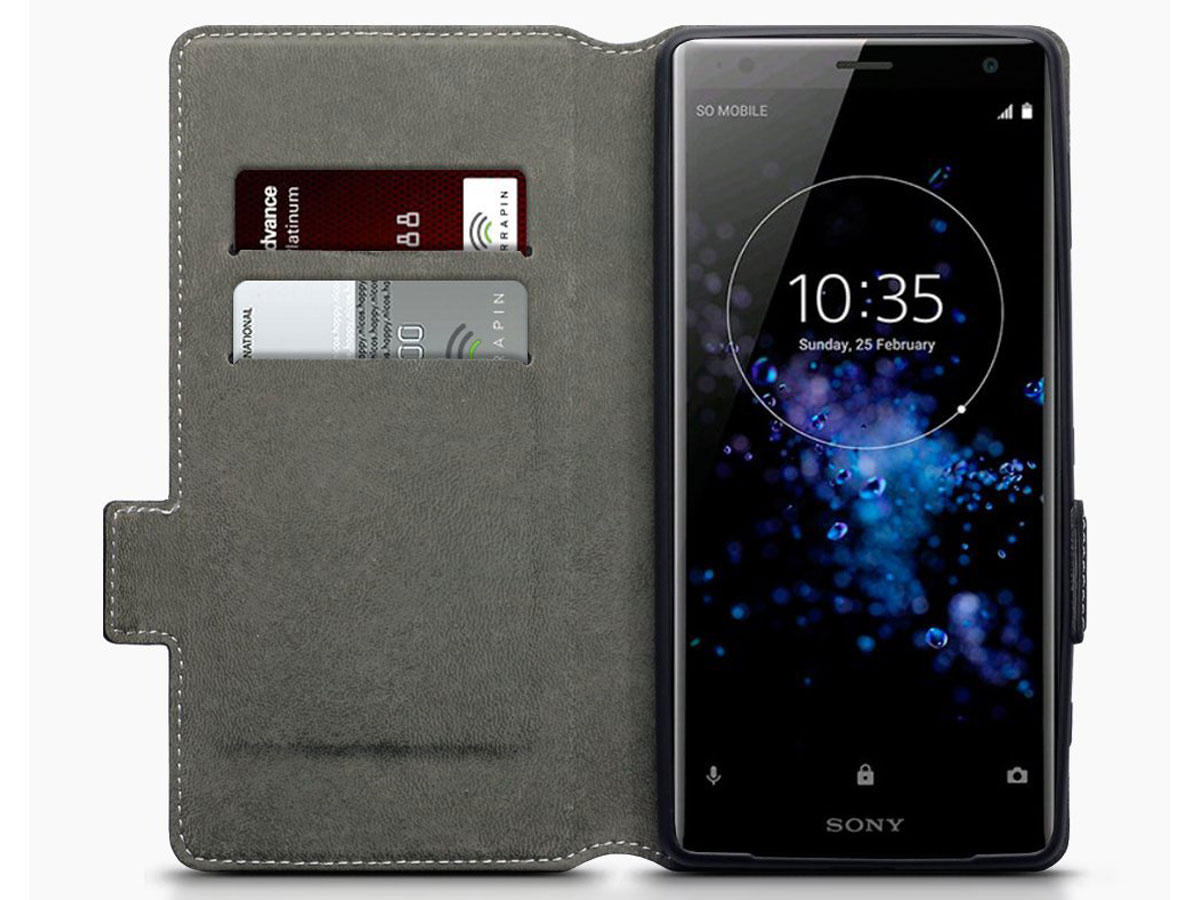 CaseBoutique UltraSlim Wallet - Sony Xperia XZ2 Hoesje