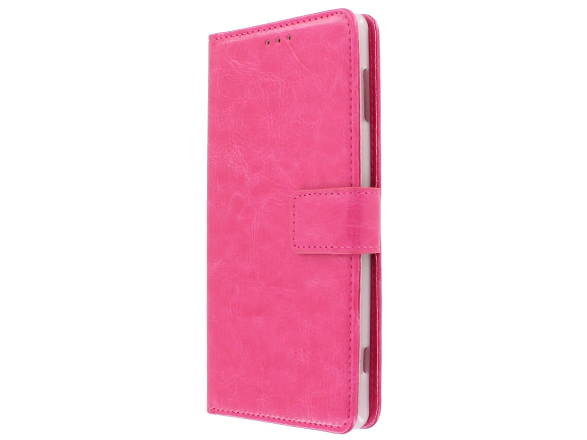 Bookcase Wallet Roze - Sony Xperia XZ2 hoesje