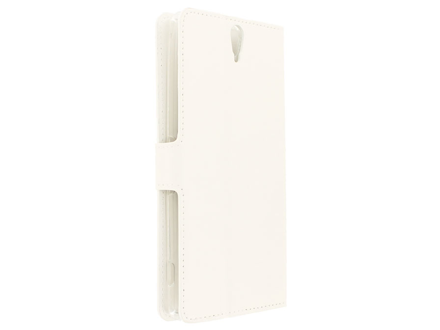 Wallet Book Case - Sony Xperia C5 Ultra hoesje (Wit)