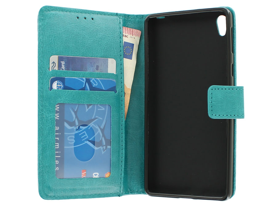 volwassene Permanent Bewolkt Wallet Bookcase | Sony Xperia E5 hoesje | KloegCom.nl