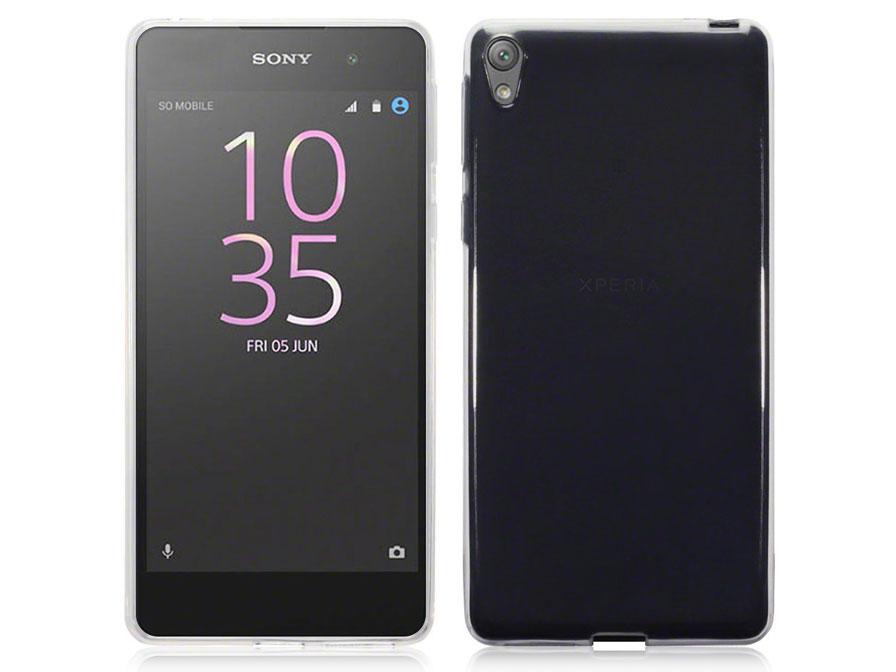 CaseBoutique TPU Soft Crystal Case - Sony Xperia E5 hoesje