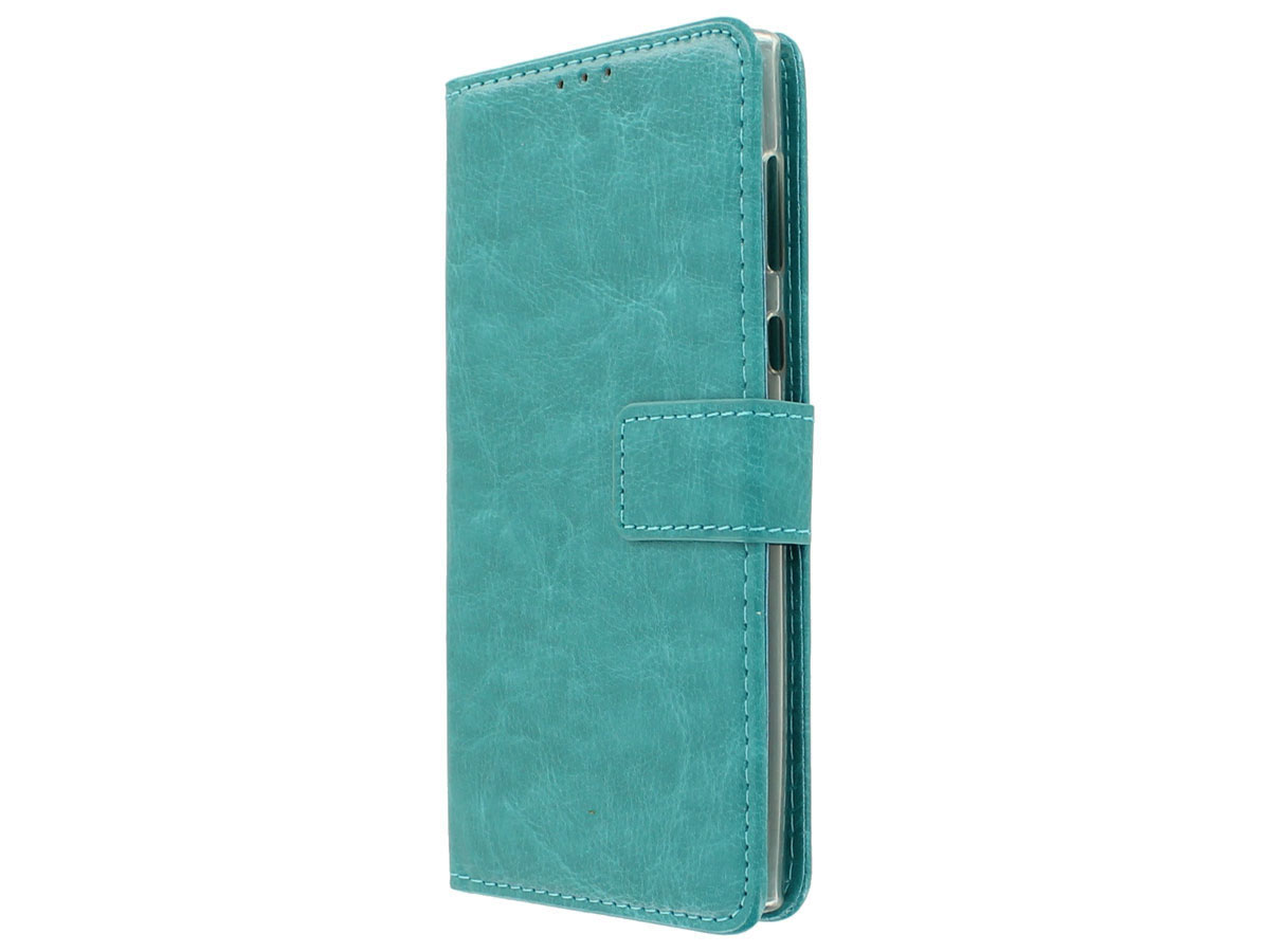 Wallet Bookcase Turquoise - Sony Xperia L1 hoesje