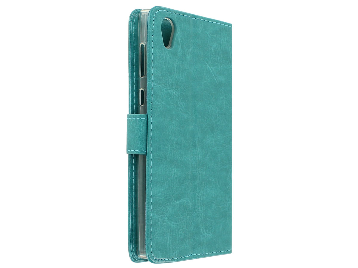 MRSTER Flip Case For Sony Xperia 1 PU Leather Wallet Closure Embossed Shockproof Cover With Kickstand Card Slots Holder For Sony Xperia 1. LD Mandala